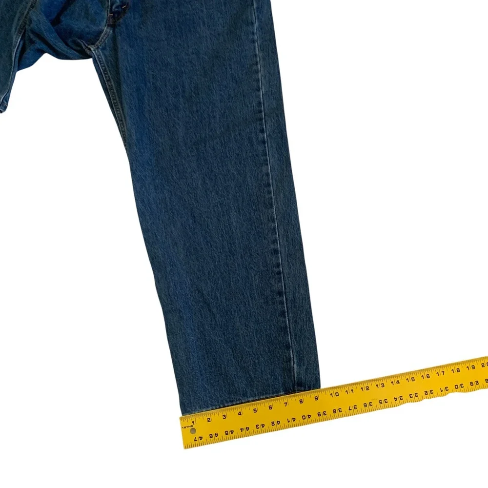 Levi's 550 Men's Size 44x30 Relaxed Fit Tapered Non-Stretch Denim Jeans
